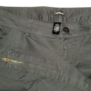 NWT Express Black Khaki Ankle Pants Size 6